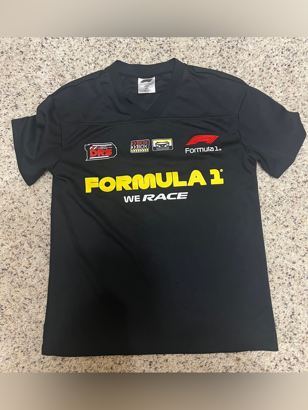 Formula 1 We Race Graphic Tee size XXS